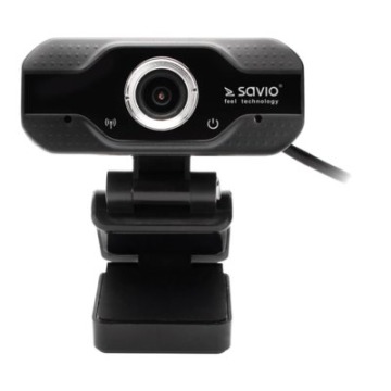 Kamera internetowa ELMAK SAVIO CAK-01 USB Full HD Czarna