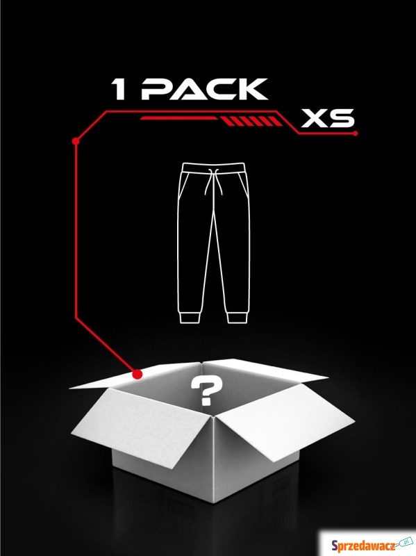Blind Box 1 x Spodnie Dresowe Rozmiar XS - Spodnie, spodenki - Wodzisław Śląski