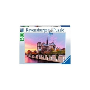  Puzzle 1500 el. Malownicze Notre Dame Ravensburger