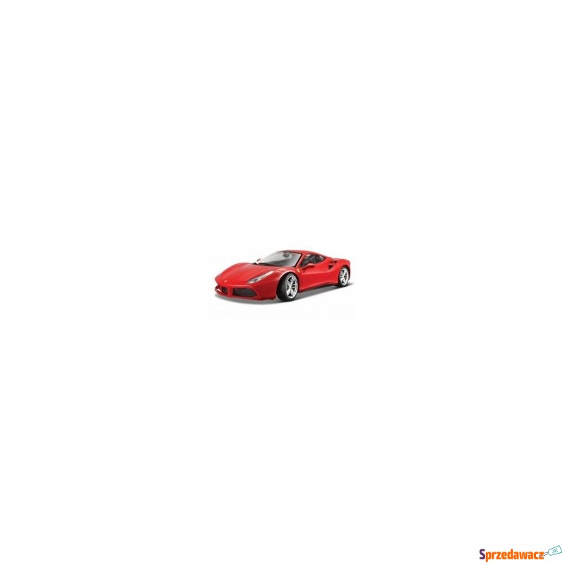  Ferrari 488 GTB Red 1:18 BBURAGO  - Samochodziki, samoloty,... - Inowrocław