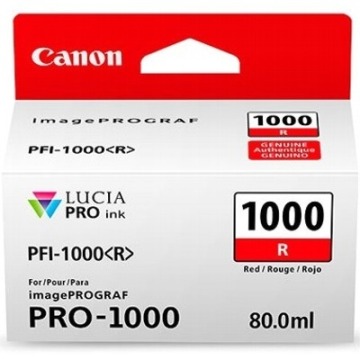 Tusz Oryginalny Canon PFI-1000R (0554C001) (Czerwony) - DARMOWA DOSTAWA w 24h