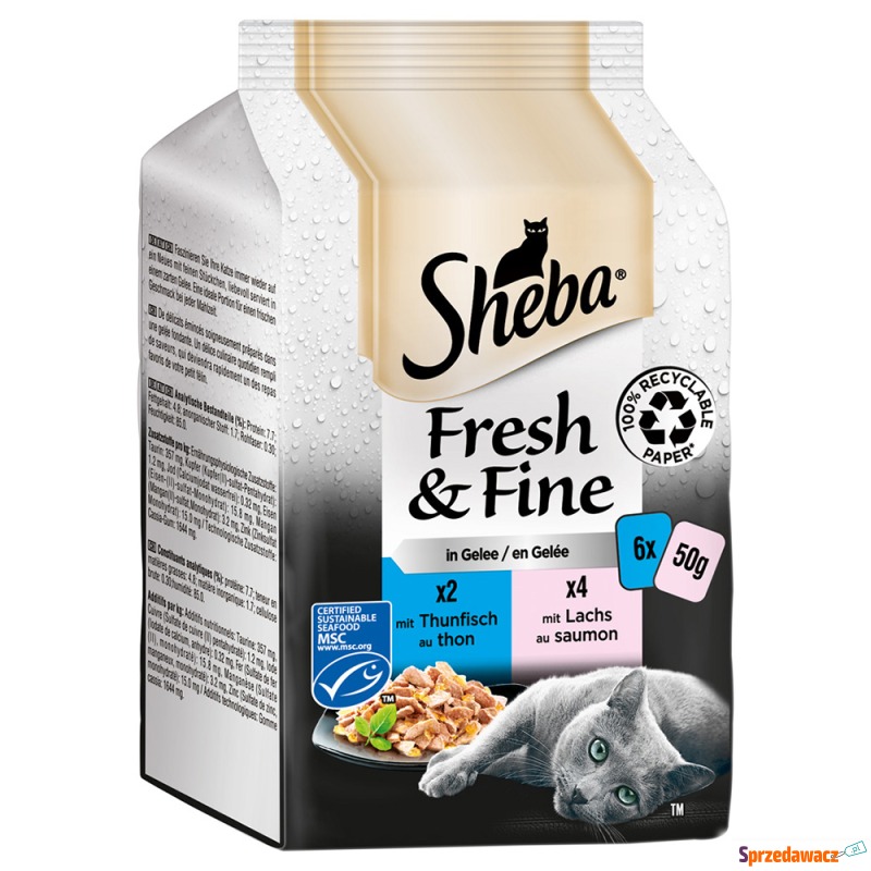 Korzystny pakiet Sheba Fresh & Fine, 12 x 50 g... - Karmy dla kotów - Tarnobrzeg