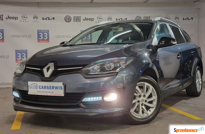 Renault Megane 2015,  1.2 benzyna - Na sprzedaż za 34 800 zł - Warszawa