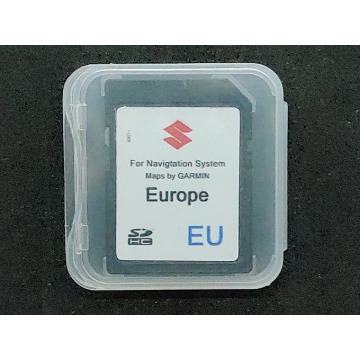 Karta SD mapy Europy Suzuki SX4 z nawigacją Garmin