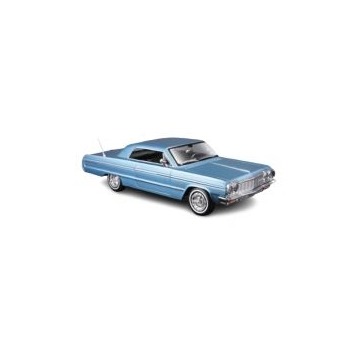  Model kompozytowy Chevrolet Impala 1964 1/24 niebieski Maisto