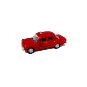  Fiat 125p 1:39 Taxi czerwony WELLY 