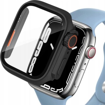 Etui + szkło Tech-Protect Defense360 do Apple Watch 4 / 5 / 6 / SE - 44 mm, czarne