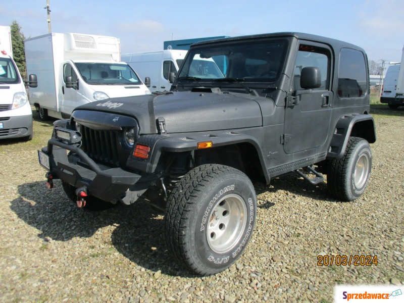 Jeep Wrangler  Terenowy 2005,  4.0 benzyna - Na sprzedaż za 54 500 zł - Dębica