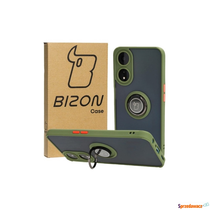 Etui Bizon Case Hybrid Ring do Oppo A78 5G, j... - Etui na telefon - Częstochowa