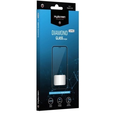 Szkło MyScreen Diamond Lite Glass Edge Full Glue do Galaxy S22/ S23, czarna ramka