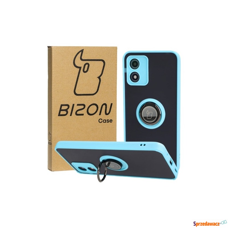 Etui Bizon Case Hybrid Ring do Motorola Moto E13,... - Etui na telefon - Rzeszów