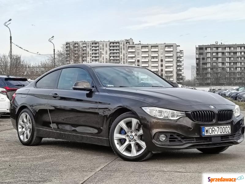 BMW Seria 4  Coupe/Sportowy 2015,  3.0 diesel - Na sprzedaż za 107 900 zł - Warszawa