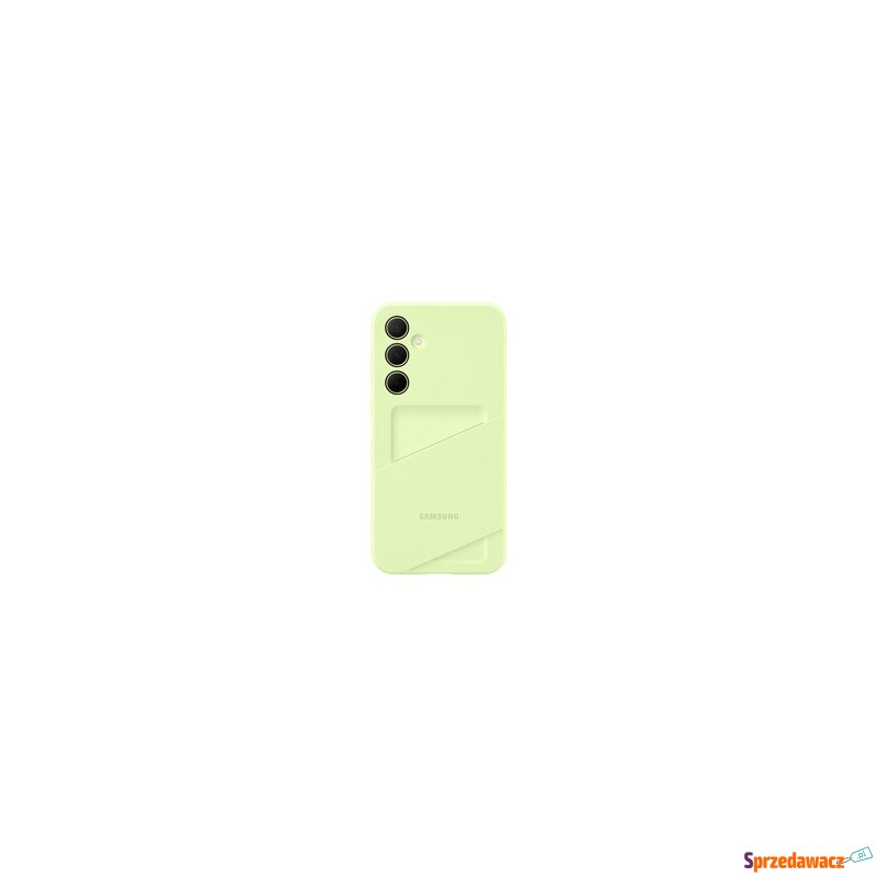Etui Samsung Card Slot Case Galaxy A35 limonkowe - Etui na telefon - Krzeszów