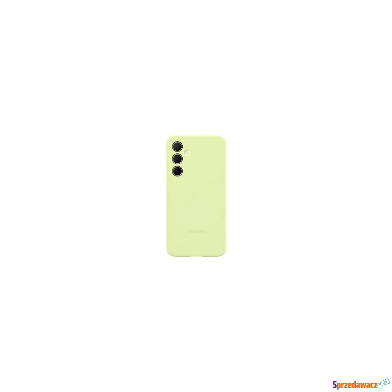 Etui Samsung Silicone Case Galaxy A35 limonkowe - Etui na telefon - Zduńska Wola