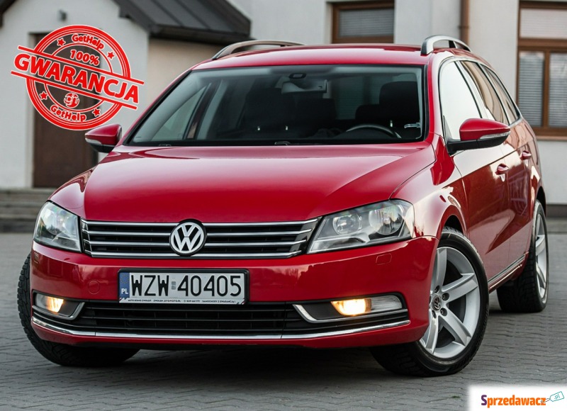 Volkswagen Passat 2012,  2.0 diesel - Na sprzedaż za 33 700 zł - Zwoleń