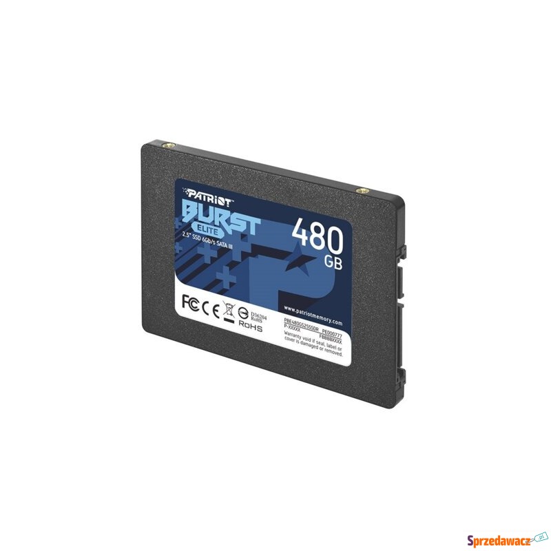 Dysk SSD PATRIOT Burst Elite 480GB SATA 3 2.5" - Dyski twarde - Gdynia