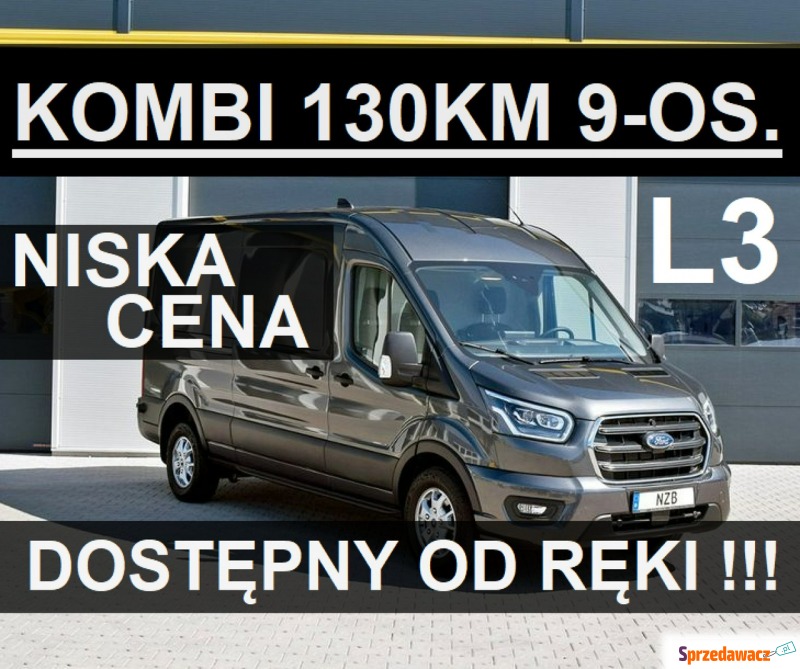 Ford Transit  Minivan/Van 2023,  2.0 diesel - Na sprzedaż za 184 487 zł - Szczecinek
