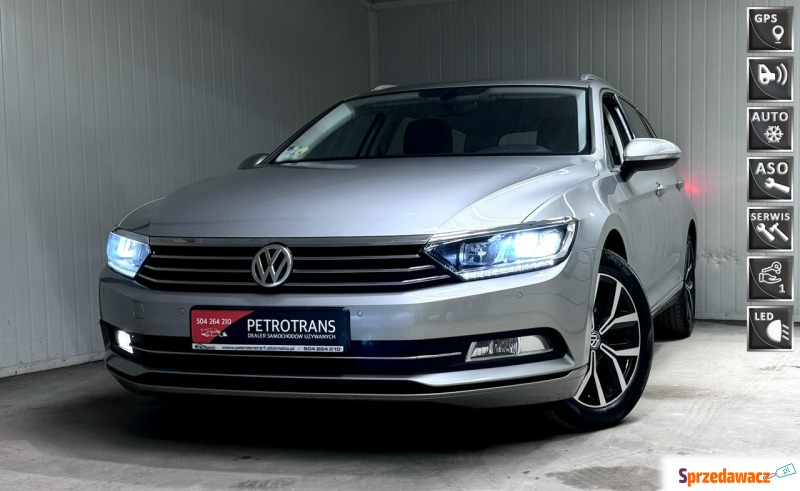 Volkswagen Passat 2016,  1.6 diesel - Na sprzedaż za 49 900 zł - Mrągowo