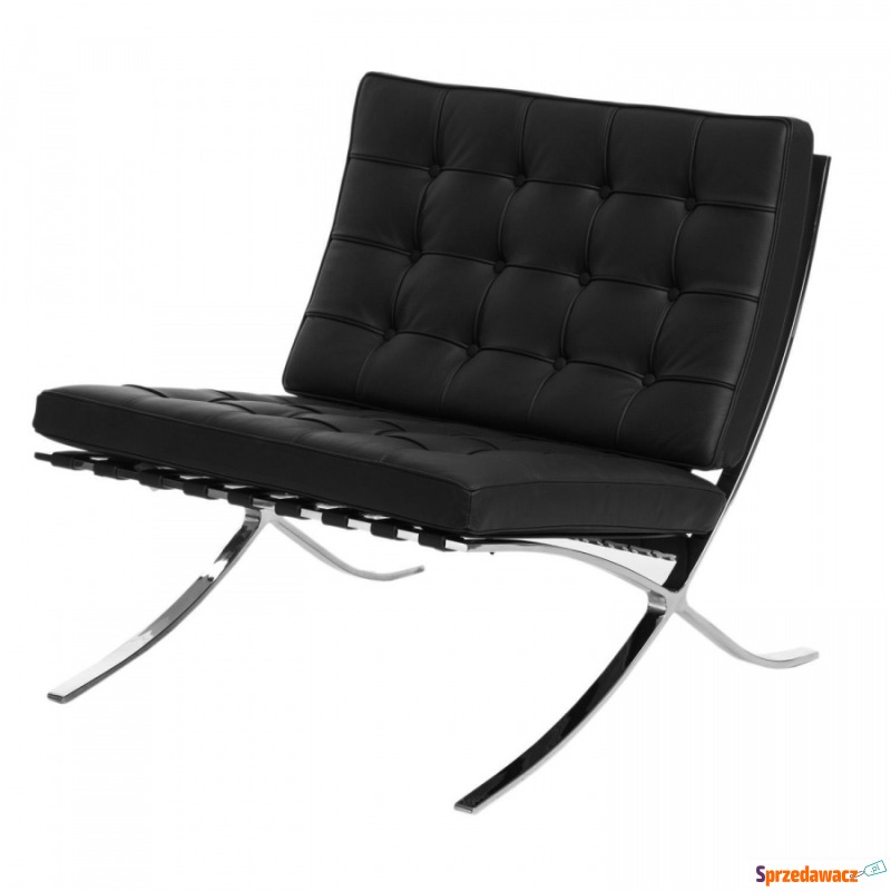 Fotel BA1 Barcelona inspirowany D2.Design czarny - Krzesła biurowe - Gdańsk