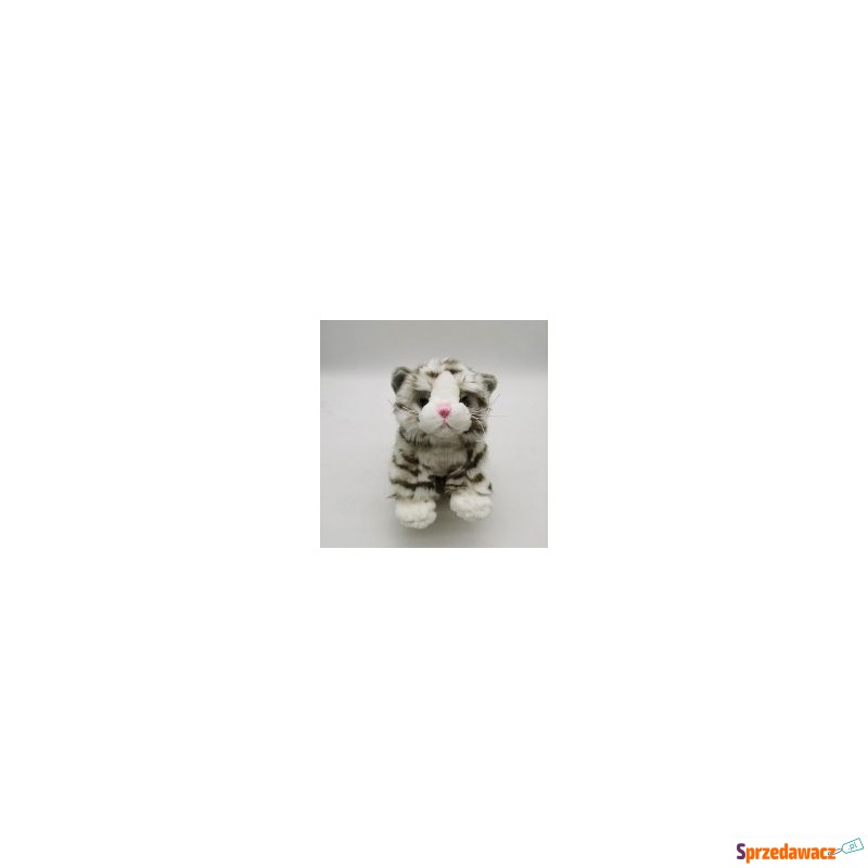  Pluszowy kot w szare paski Smily Play - Maskotki i przytulanki - Gniezno