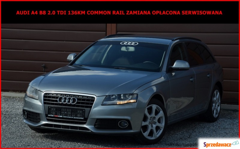 Audi A4  Kombi 2009,  2.0 diesel - Na sprzedaż za 32 900 zł - Zamość