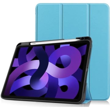 Etui Bizon Case Tab Lizard do Apple iPad Air 6 / 5 / 4, błękitne