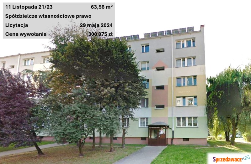 Mieszkanie  4 pokojowe Łódź - Bałuty,   64 m2, parter - Sprzedam