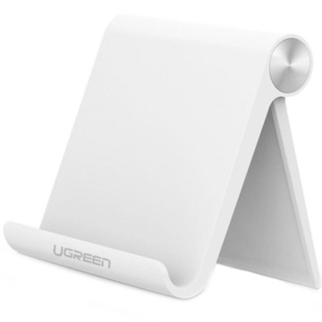 Uchwyt, podstawka, stojak biurkowy Ugreen LP106 na telefon / tablet, biały