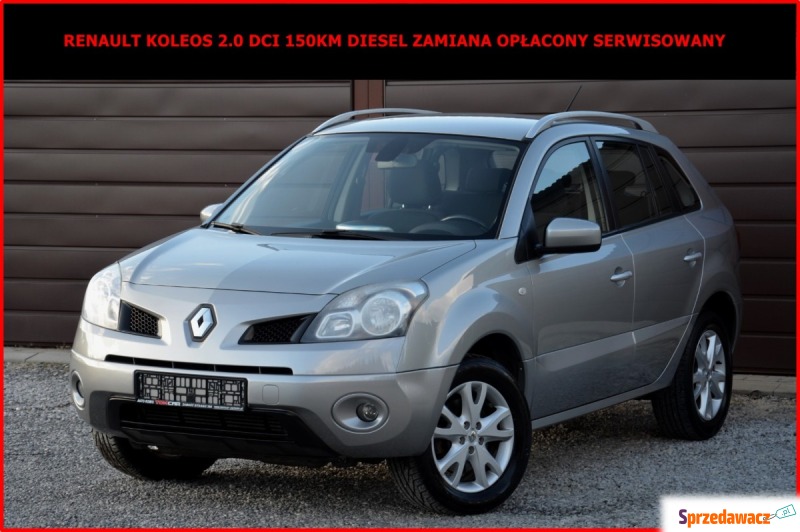 Renault Koleos  SUV 2008,  2.0 diesel - Na sprzedaż za 23 900 zł - Zamość