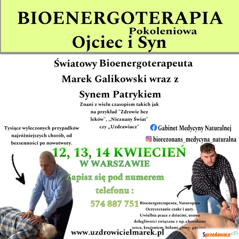 Bioenergoterapia, Naturopata - Naturalne metody... - Ziołolecznictwo - Warszawa