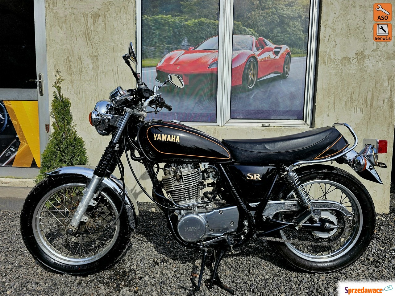 YAMAHA SR 400 2015 rok.