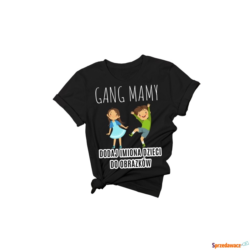 koszulka gang mamy z imionami dzieci - wzór 3 - Bluzki, koszule - Toruń