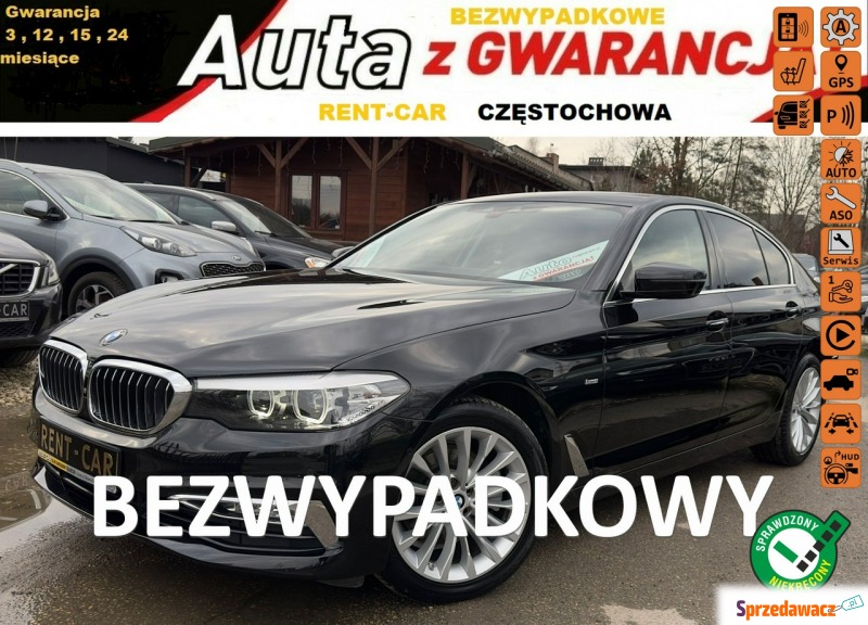 BMW Seria 5  Sedan/Limuzyna 2018,  2.0 diesel - Na sprzedaż za 125 900 zł - Częstochowa