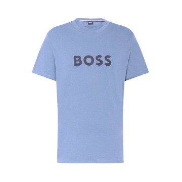 
T-shirt męski BOSS 33742185 błękitny
