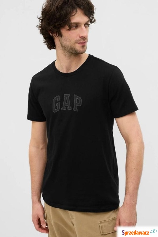 
T-shirt męski GAP 570044 czarny
 - Bluzki, koszulki - Grudziądz