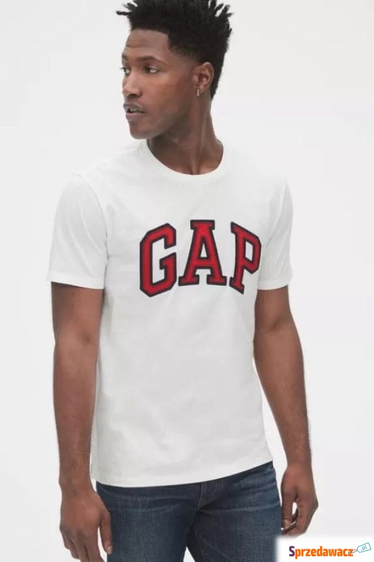
T-shirt męski GAP 513858 biały
 - Bluzki, koszulki - Łapy