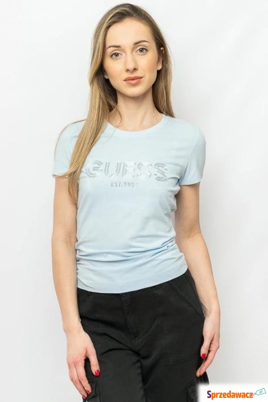 
T-shirt damski Guess W4RI29 J1314 błękitny
 - Bluzki, koszule - Chorzów