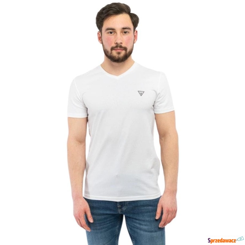 
T-shirt męski Guess U97M01 K6YW1 biały
 - Bluzki, koszulki - Lublin