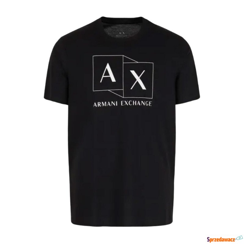 
T-shirt męski Armani Exchange 3DZTAD ZJ9AZ czarny - Bluzki, koszulki - Sopot