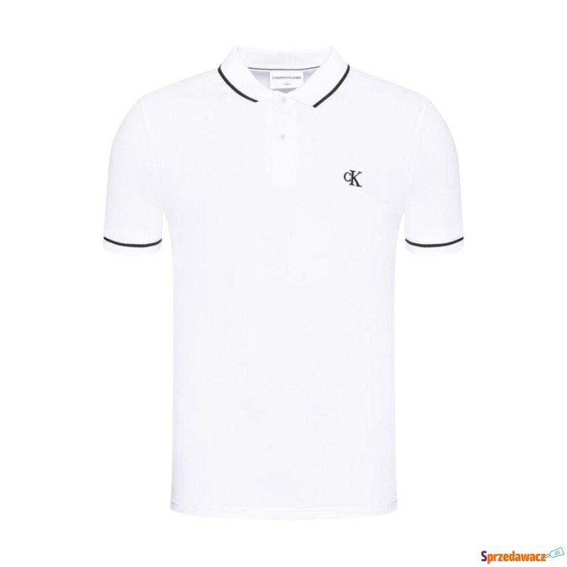 
Polo męskie Calvin Klein J30J315603 biały
 - Bluzki, koszulki - Legnica