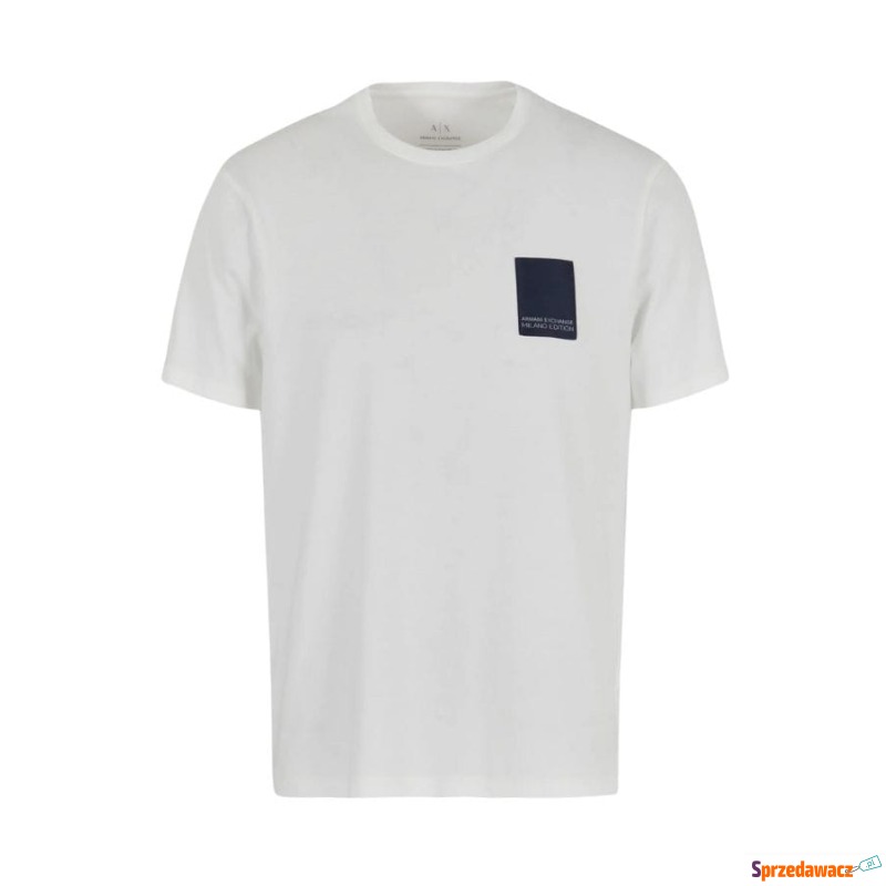 
T-shirt męski Armani Exchange 3DZTHM ZJ8EZ biały - Bluzki, koszulki - Toruń