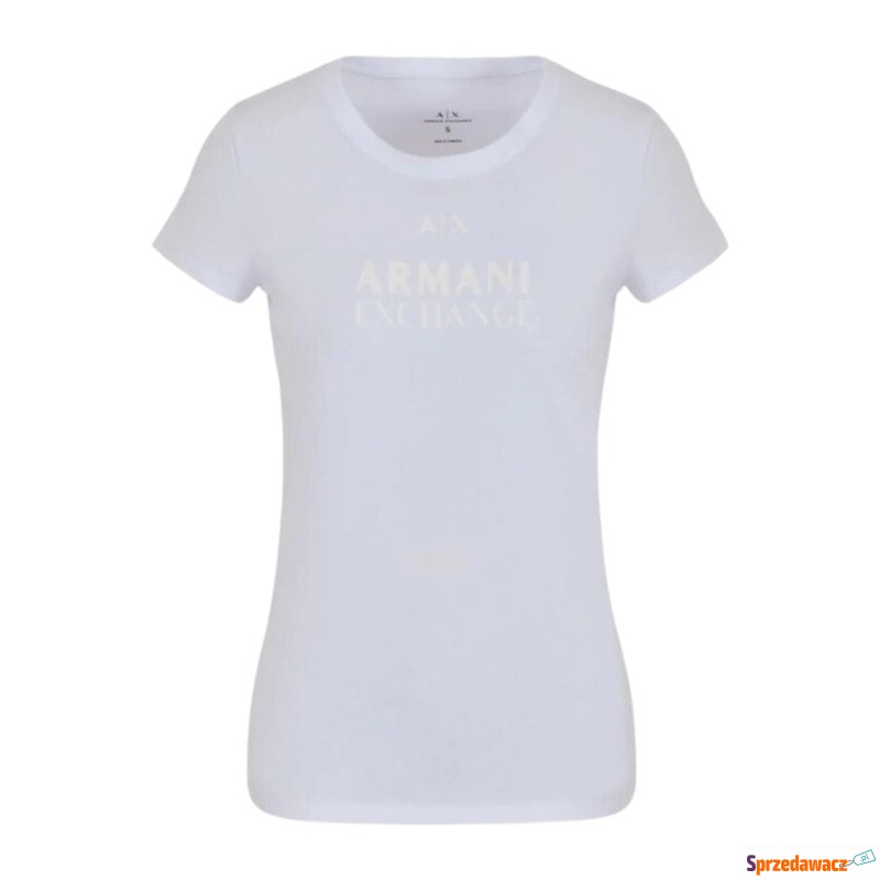 
T-shirt damski Armani Exchange 3DYT11 YJG3Z biały - Bluzki, koszule - Bydgoszcz
