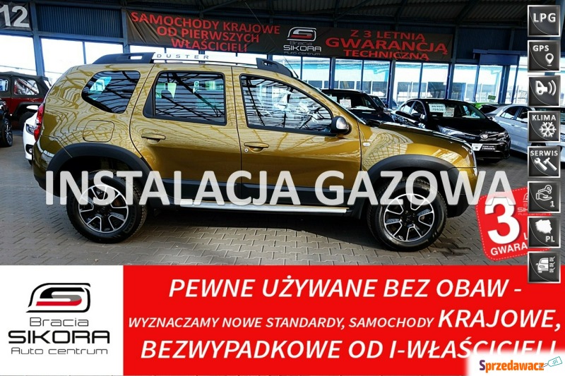 Dacia Duster  SUV 2016,  1.6 benzyna+LPG - Na sprzedaż za 51 900 zł - Mysłowice