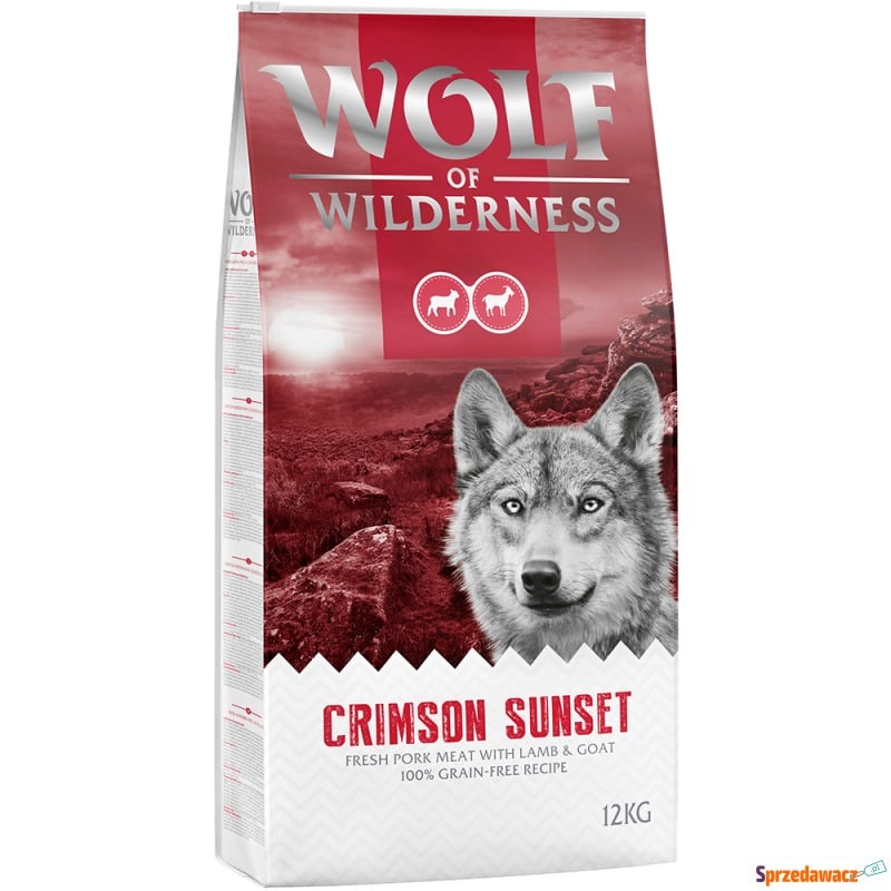 Wolf of Wilderness "Crimson Sunset", jagnięcina... - Karmy dla psów - Rzeszów