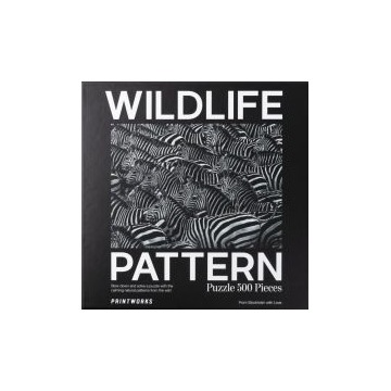  Puzzle 500 el. Wildlife Pattern Zebra Printworks