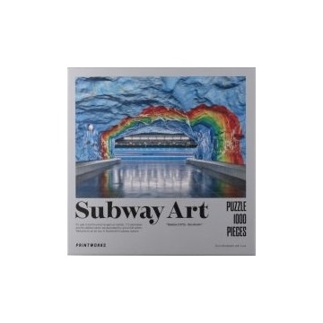  Puzzle 1000 el. Subway Art Rainbow Printworks