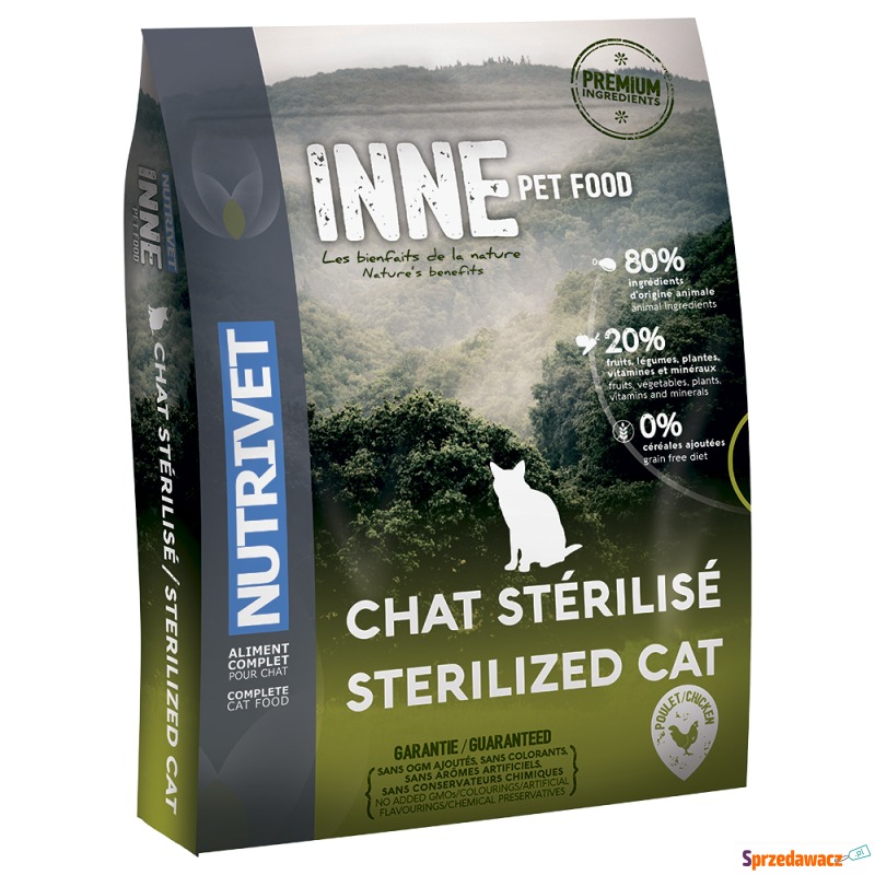 Nutrivet Inne Cat Sterilised - 2 x 6 kg - Karmy dla kotów - Przemyśl