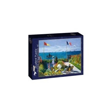  Puzzle 1000 Ogród z widokiem na morze Claude Monet Bluebird Puzzle
