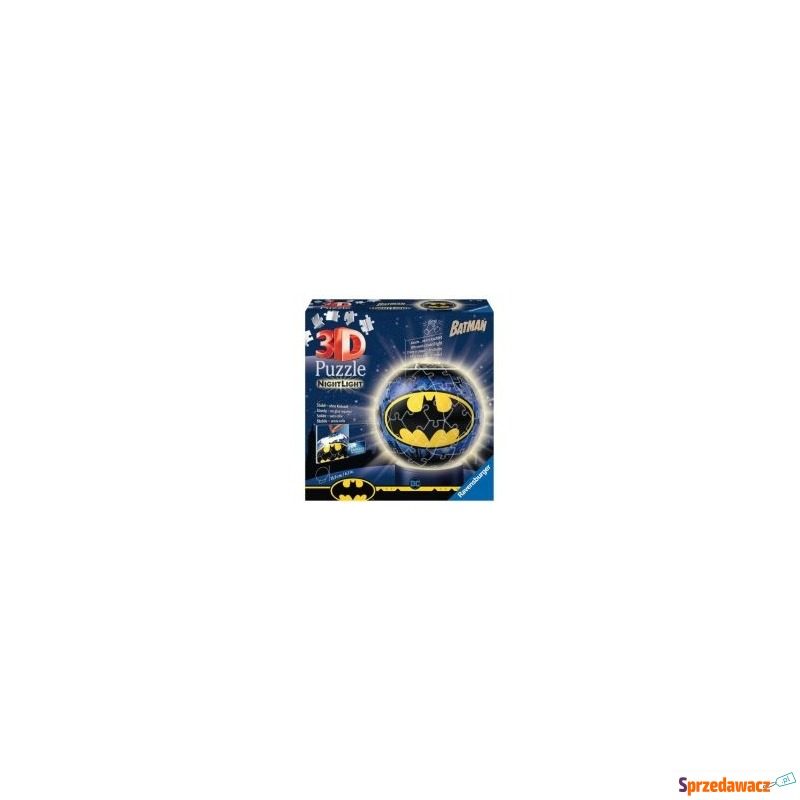  Puzzle 3D 72 el. Świecąca Kula Batman Ravensburger - Puzzle - Włocławek