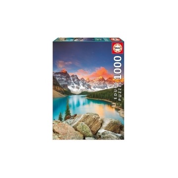  Puzzle 1000 el. Jezioro Moraine, Kanada Educa